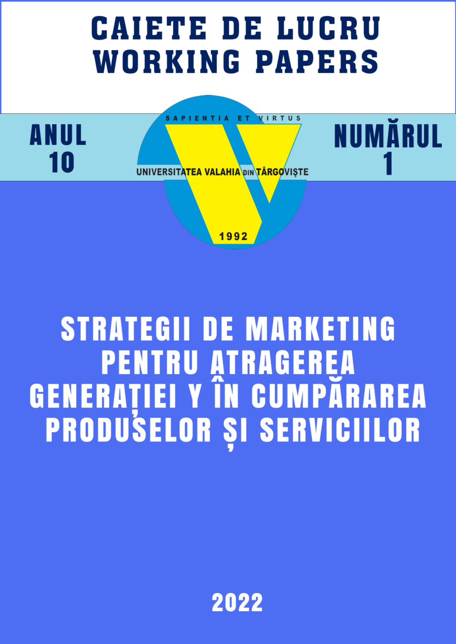Coperta Anul 10 · Nr. 1 · 2022