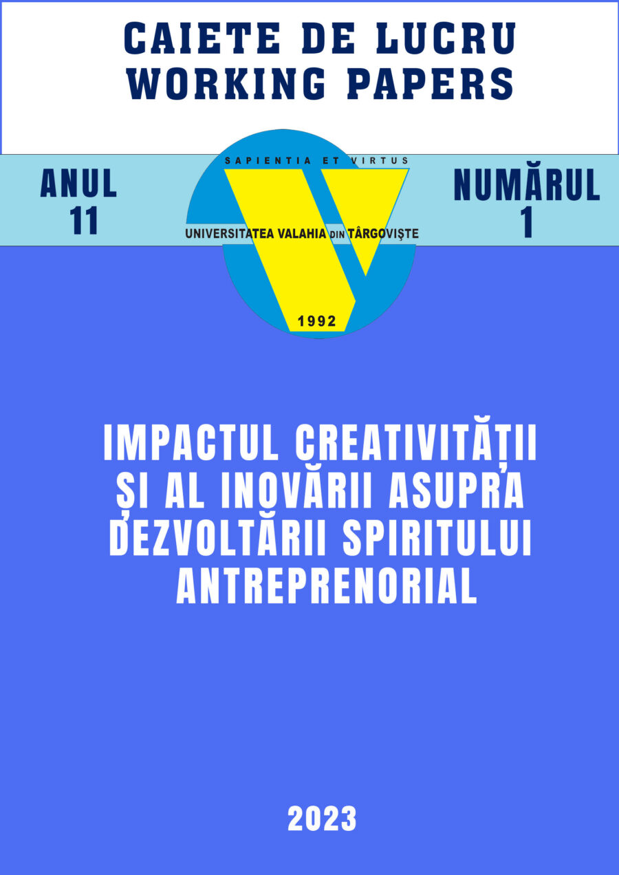 Coperta Anul 11 · Nr. 1 · 2023