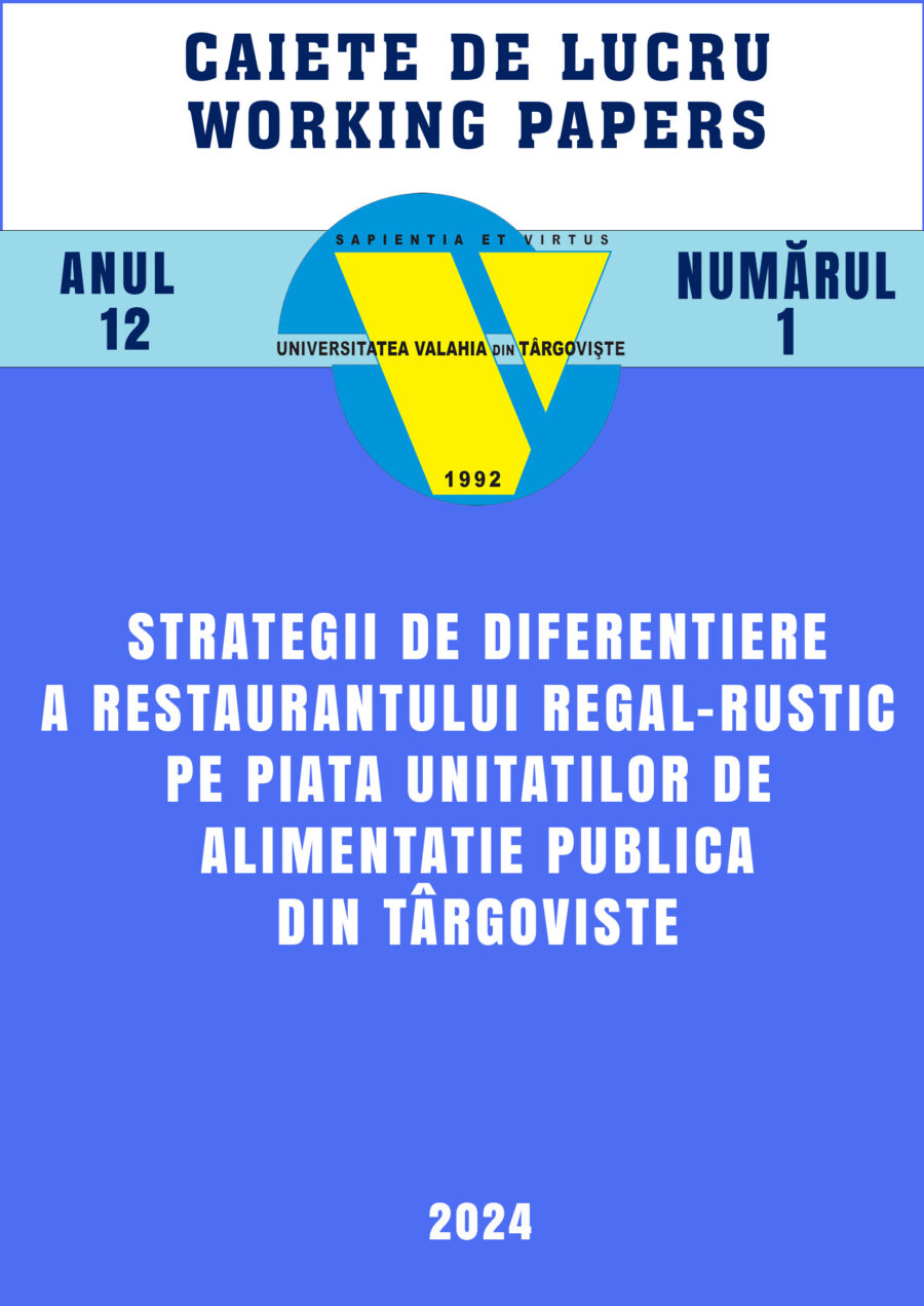 Coperta Anul 12 · Nr. 1 · 2024